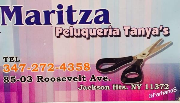 Ask for Maritza!!!