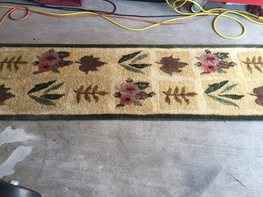 Area rug cleaning