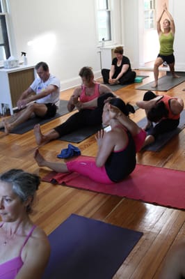 A recent Sunday mysore class.