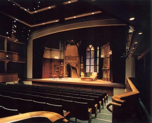 Theater interior at Arts Center of Coastal Carolina.