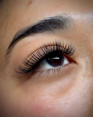 Blended Lash Extensions