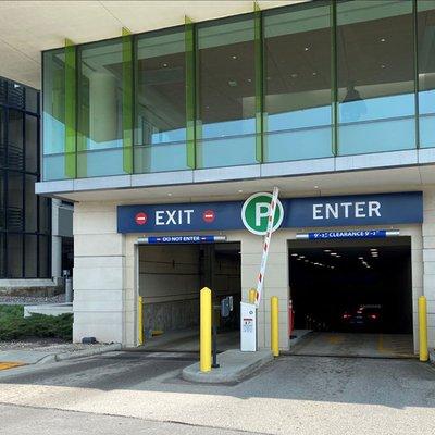 Parking Garage Entrance