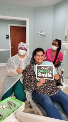 Smiling patients are our best compliments