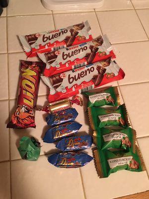 All of the yummy candies me and my boyfriend bought today!