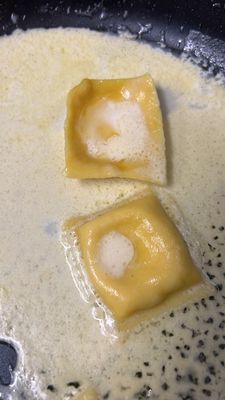 Cheese ravioli