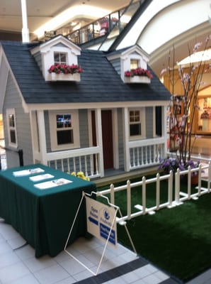 Donated Playhouse for Habitat at Worcester Regional Association of Realtors event.