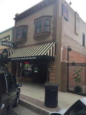 Storefront - on Whiskey Row next to Holiday Courtyard