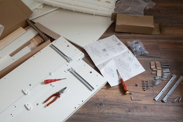 Let Tom handle those stressfull instruction Furniture assembly instructions steps (IKEA..,)!