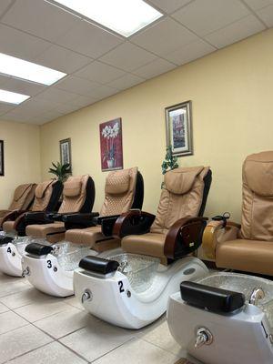 Spa Pedicure Chairs.