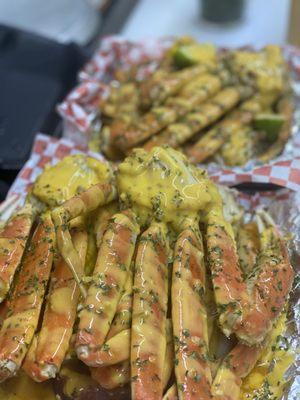 Garlic Crab Tray