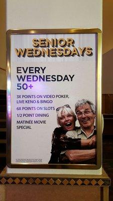 Wednesday Special for 50 and better!