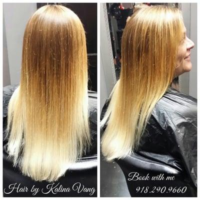 Blonde ombre by Kalina