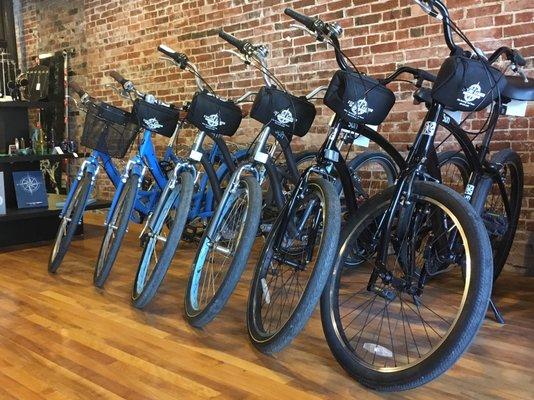 Rent a bike to explore Bangor! Just $15 for 2 hours, $20 for 4 hours, or $30 for all day.