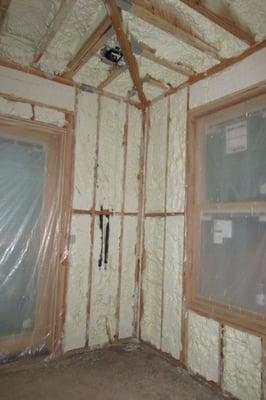 Residential Open-Cell Spray Foam Insulation