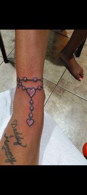 rosary tattoo