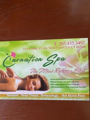 New Carnation Massage Spa