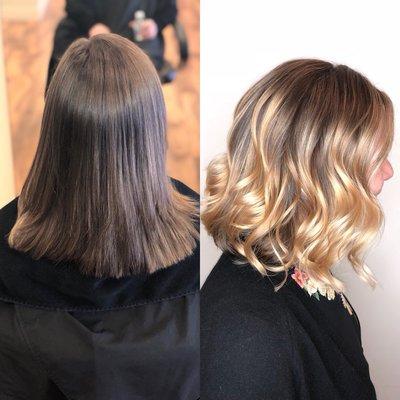 Babylights and balayage