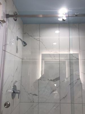 The shower