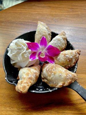 BRUNCH MENU - DULCE DE LECHE EMPANADAS