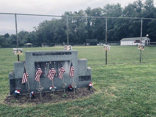 Memorial ball field