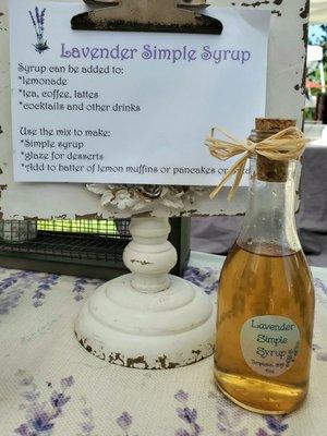 Lavender Syrup