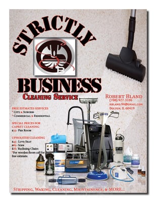 Strictly Business Cleaning Service