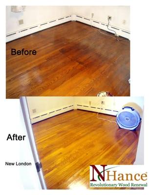 Floor Renewal - Before & After