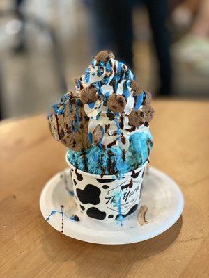 The Cookie Monster bowl