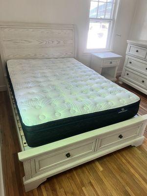 Beautiful storage bed that we delivered and assembled.