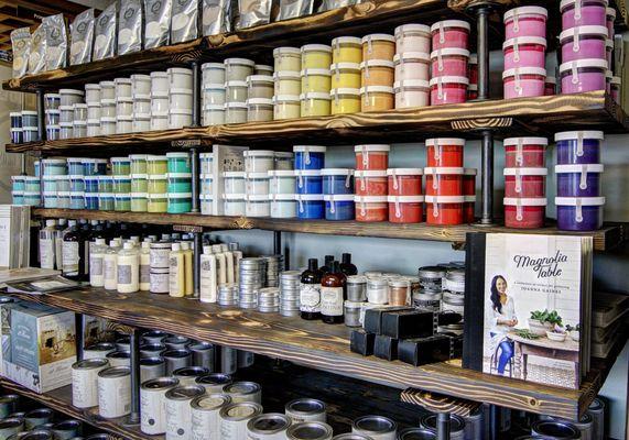 We have all the paint you will need.