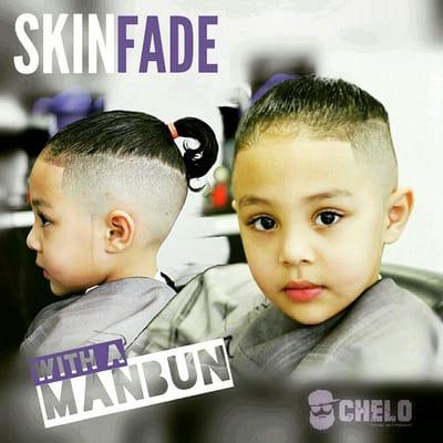 Kids Cuts - Skin Fade Manbun