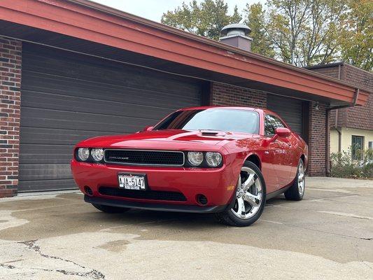 2012 challenger - single stage paint correction with a 3 year ceramic coating