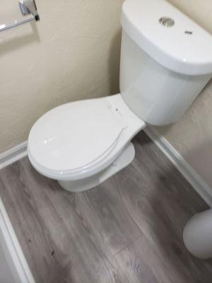 New toilet