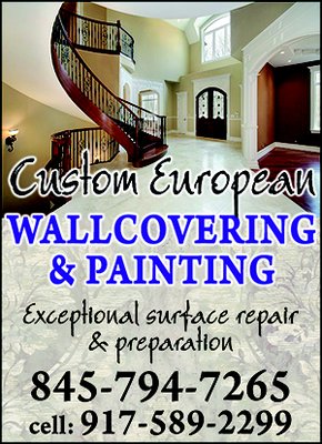 Custom European Wallcovering and Painting