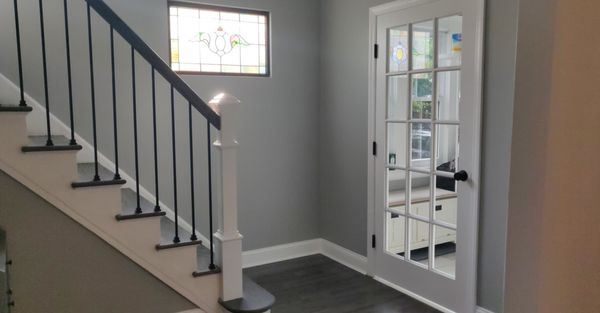 Entryway - new staircase