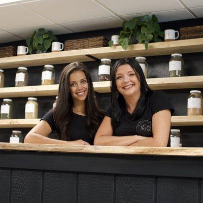 Owners Britney Esper (left) and Heather Scirpoli (right)