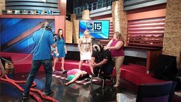 Interview during National Stress Awareness Week for ABC 15