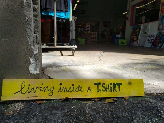 Living Inside a tshirt