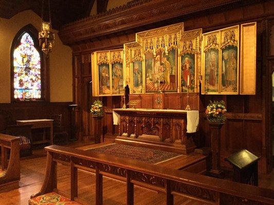 Chapel Alter Screen