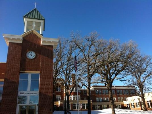 Campus clock tower