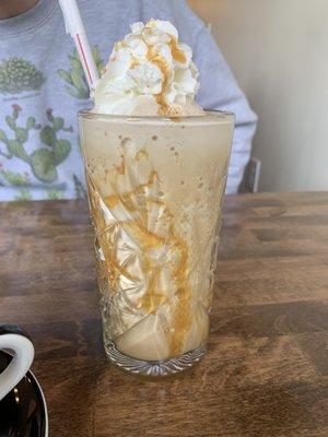 Bourbon Caramel Frappe