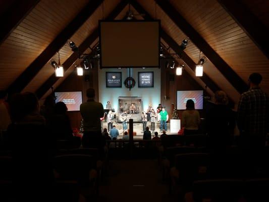 View from the balcony at church in Lancaster, PA.