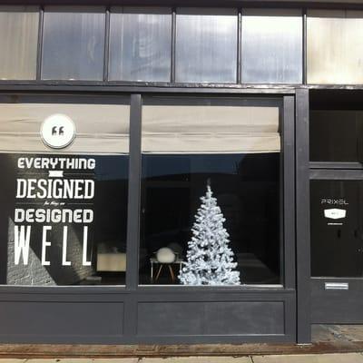 Storefront for Prixel Creative studio.