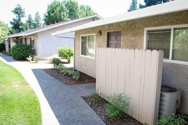 Exterior of Rosewood Apartments