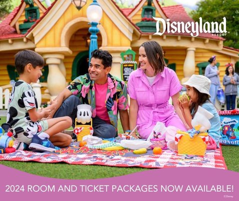 Disney vacation packages available now