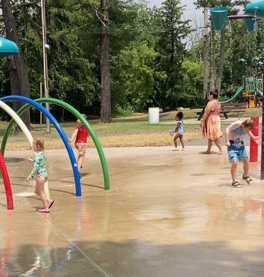 Fountain of Youth Spray Park -- FREE to the public Open Memorial Day Weekend to Labor Day Weekend 10am-7pm