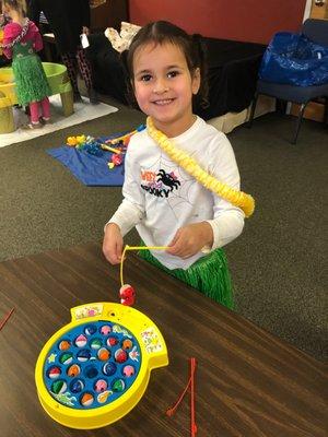 "Beach Week" at Little Hands Preschool.