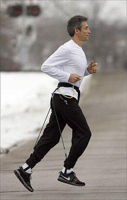 Running with the EZ Run Belt