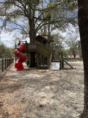 Treehouse playground. Awesome!