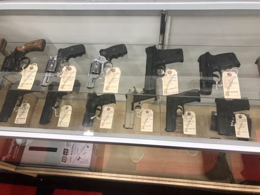 Lots of used guns to choose from!